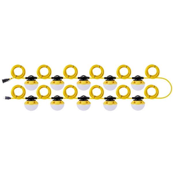100' 120 watt LED Temporary Light String